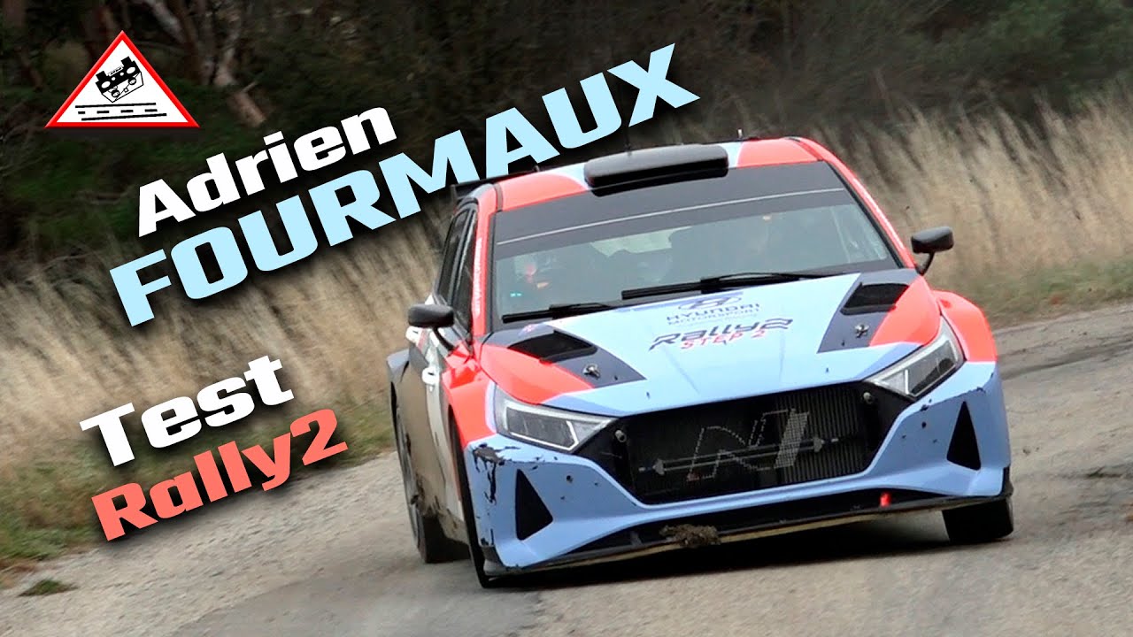 Adrien Fourmaux Testing Hyundai Rally2 | development 2026 | [Passats de canto]