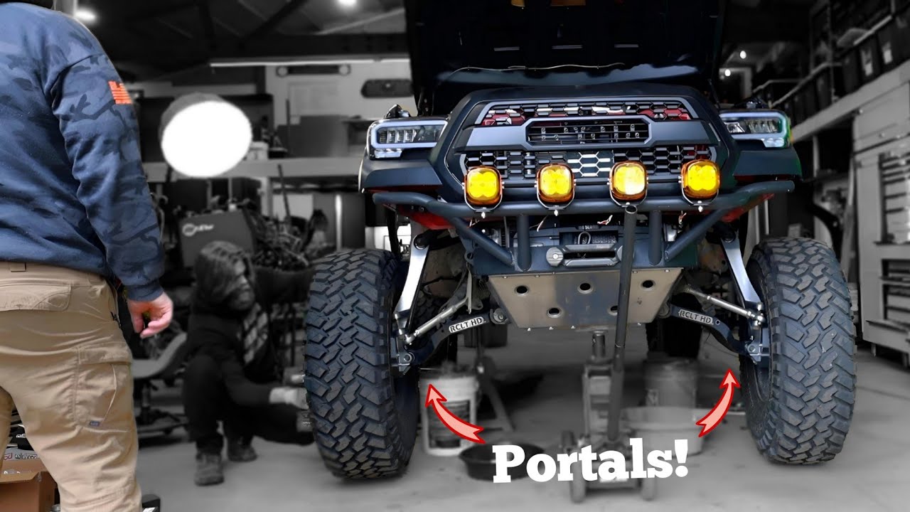 Rebuilding a Destroyed Tacoma - The Ultimate Transformation. Re-Girth Episode 5