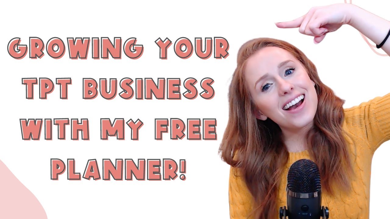 Using My FREE TpT Seller Planner to Grow Your Business