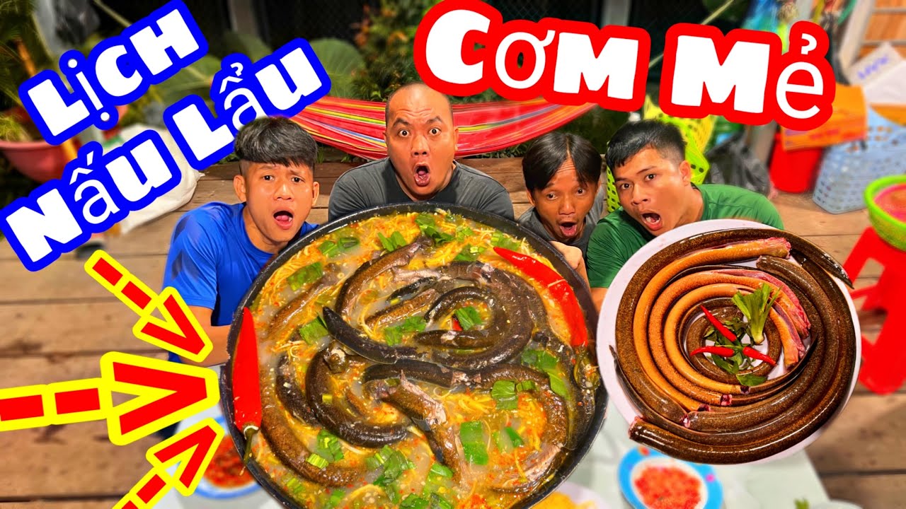 TXTV - Thánh Xàm Làm Nồi Lịch Nấu Lẩu Cơm Mẻ Cực Ngon Lai Rai Cùng Team Buổi Tối