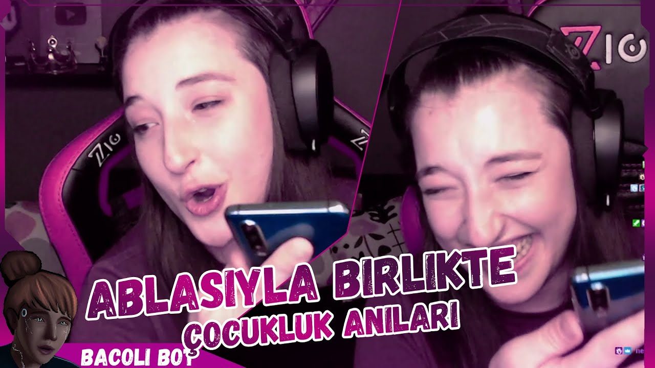 Pqueen - Ablasıyla Birlikte Telefonda Sohbet Ediyor (Çocukluk Anıları)