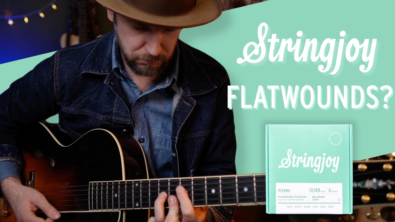 Introducing Stringjoy Flatwound Flyers
