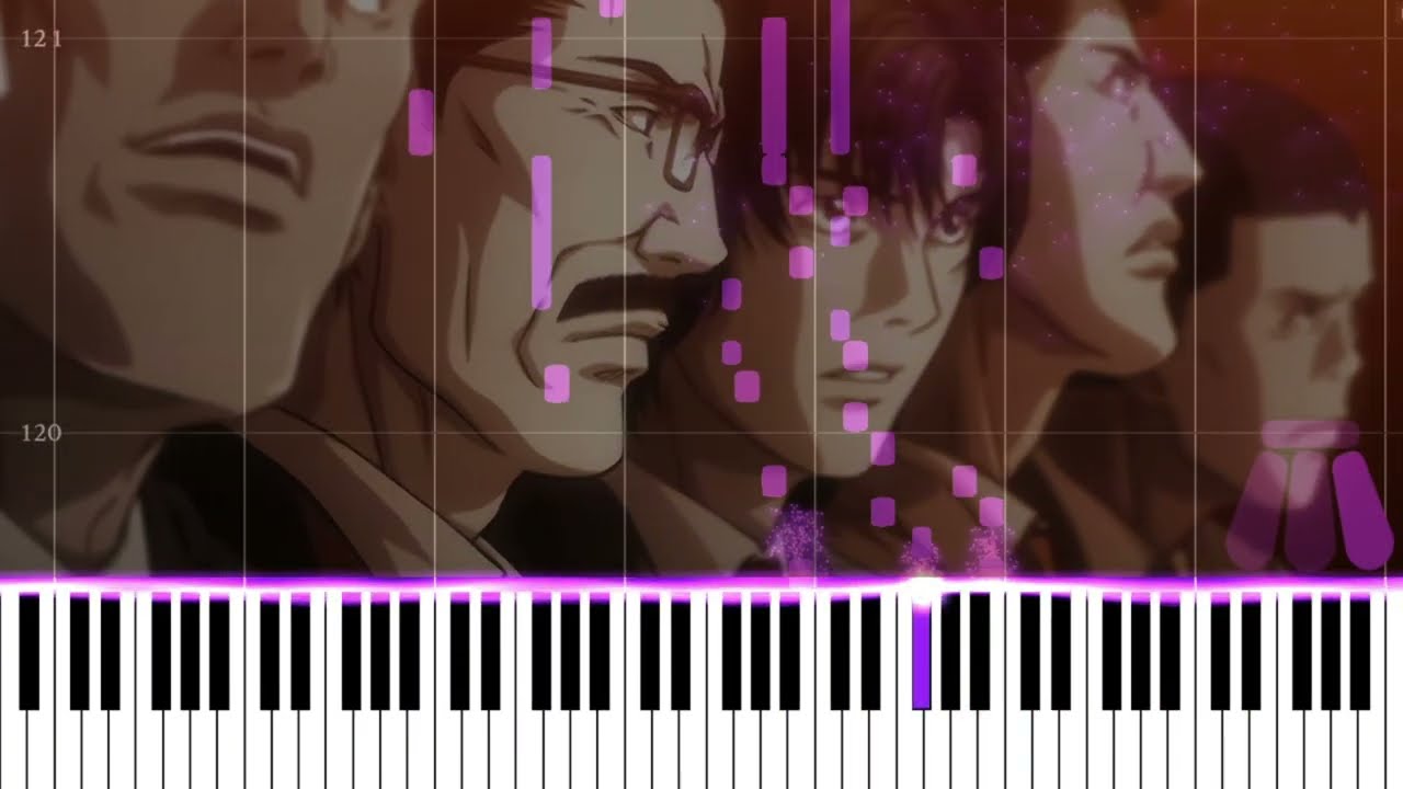 Death Note Opening #1 (original piano cover by Baron Shaman) [Nightmare theme]