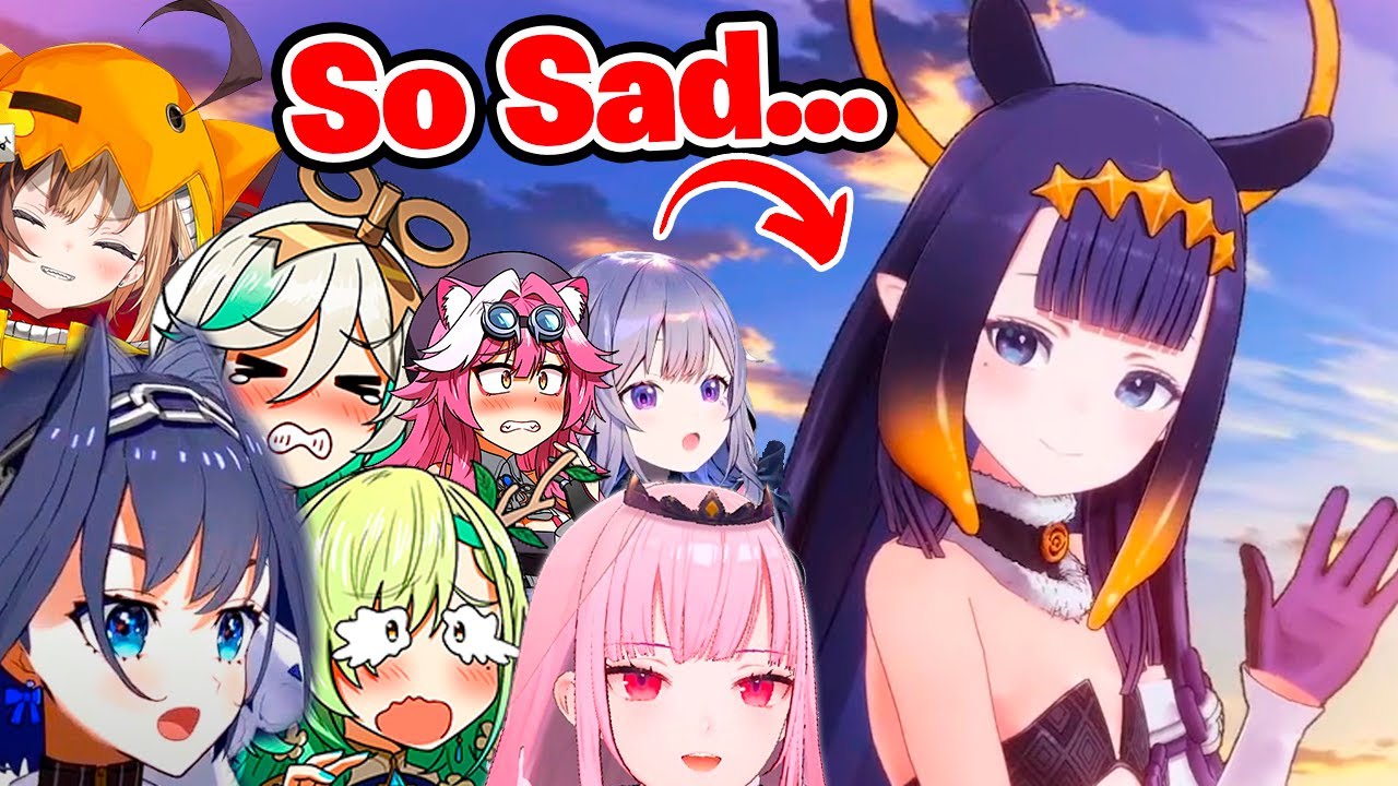 Everyone's Reaction to Ina's Lore Video【Hololive EN - #ENreco】