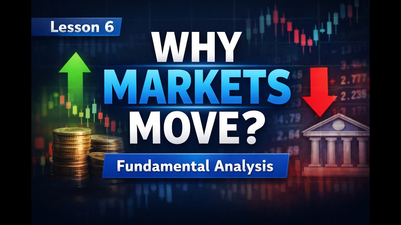 Fundamental Analysis Explained for Beginners | Why Markets Move (Lesson 6)