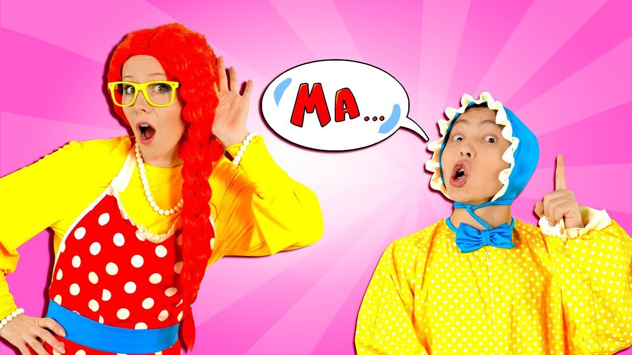 Baby's First Words | Nursery Rhymes & Kids Songs | @dominoki