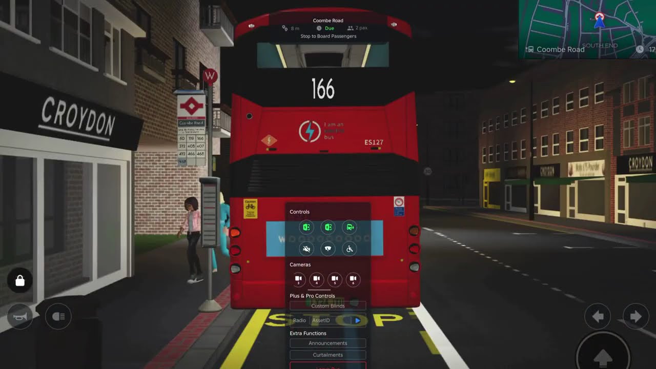 Croydon London Bus Simulator Starting from west Croydon to south Croydon bus garage.