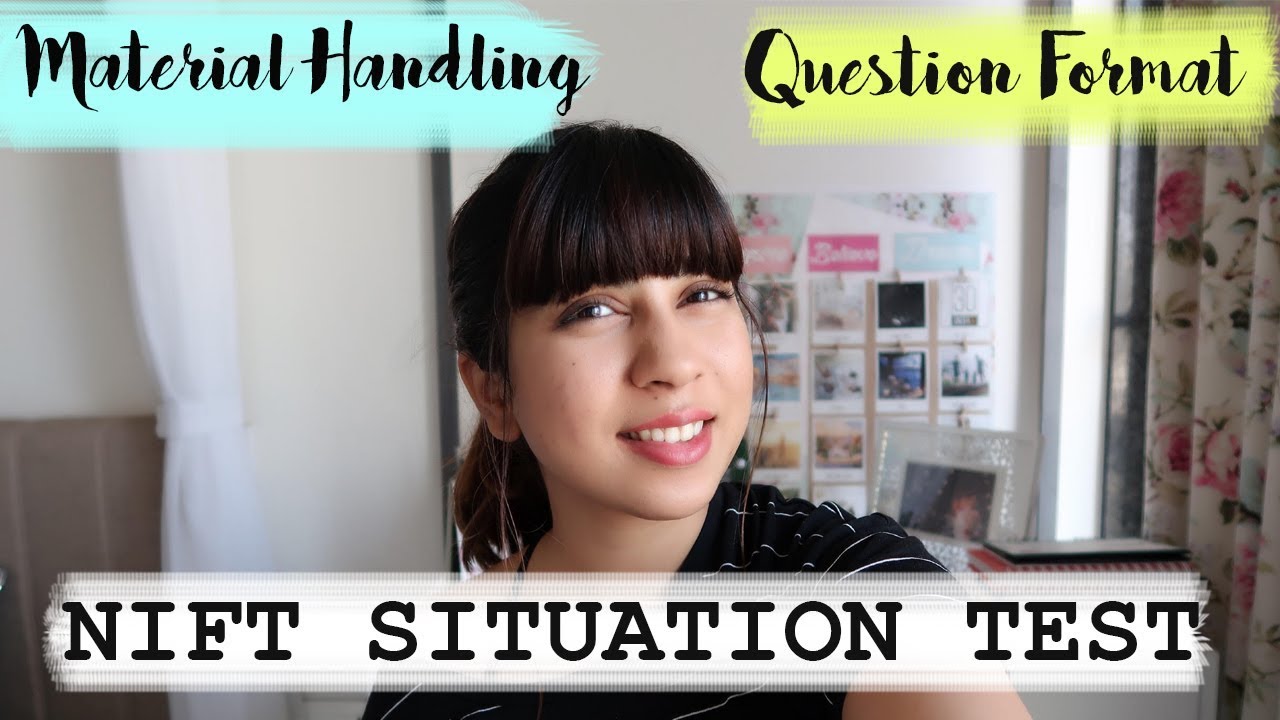NIFT Situation Test Material and Question Format Type