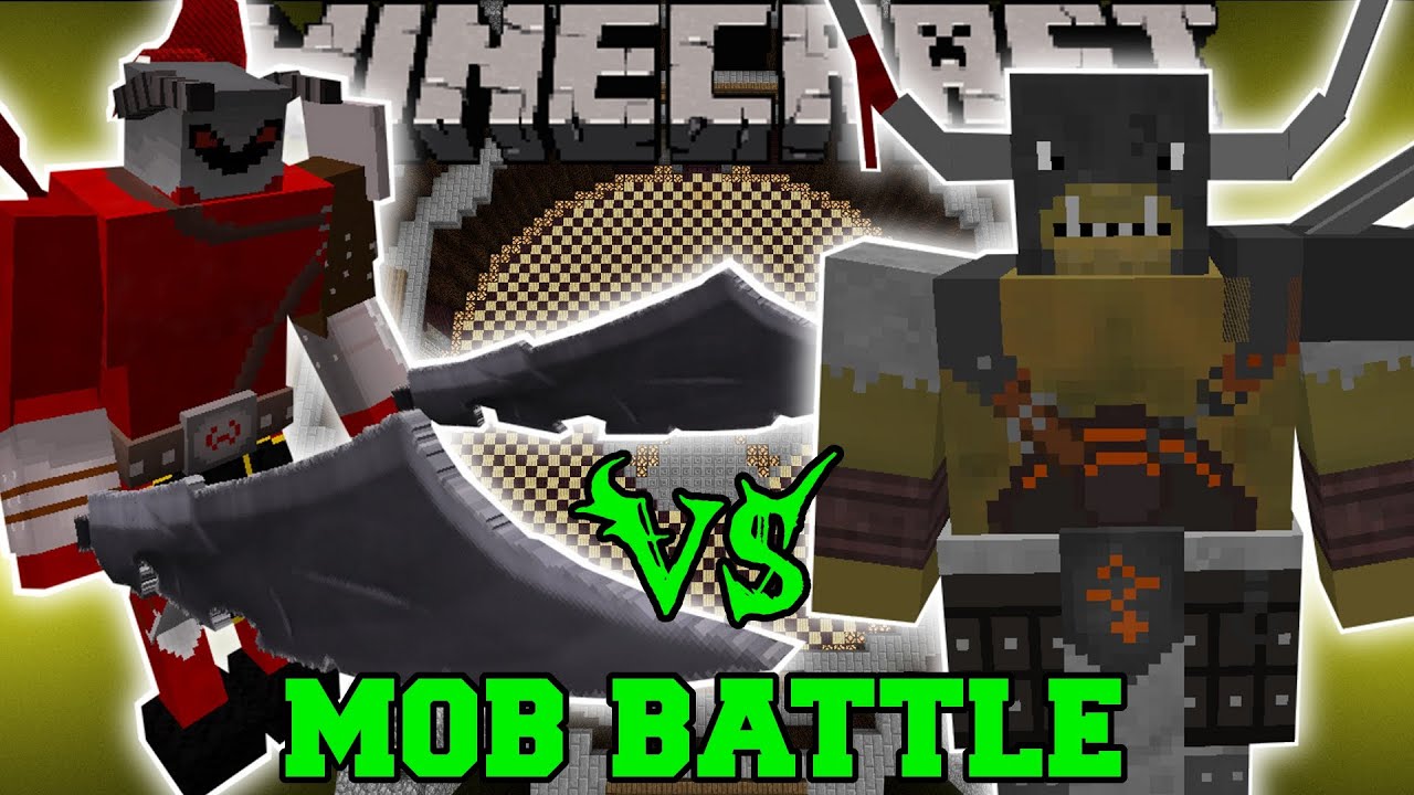 KRI'L TSUTSAROTH VS CYCLOPS GOLEM & GENERAL GRAARDOR - Minecraft Mob Battles - Runescape Mod