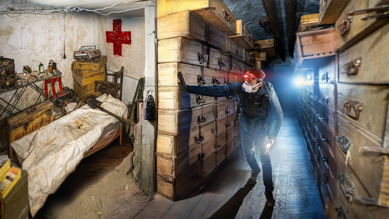 Ce bunker abandonné était prêt pour une Troisième Guerre Mondiale