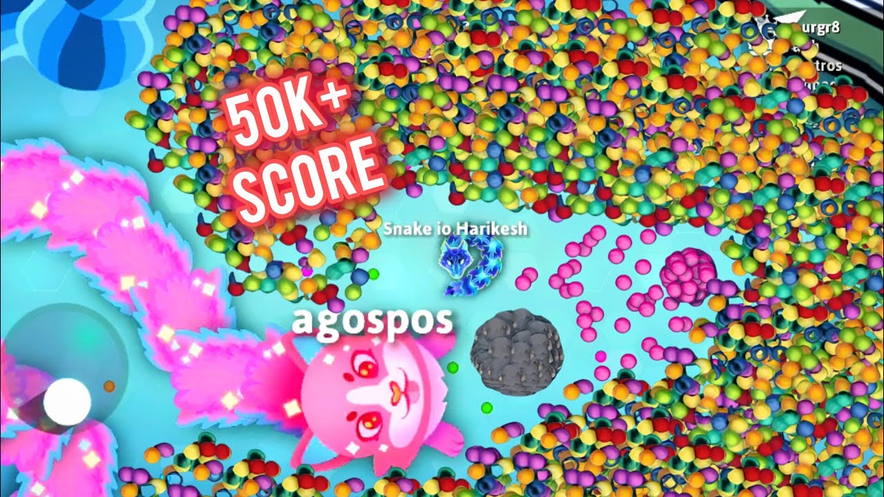 Snake.io Insane Gameplay 🔥 | Harikesh New High Score Gameplay | Biggest Snake Ever