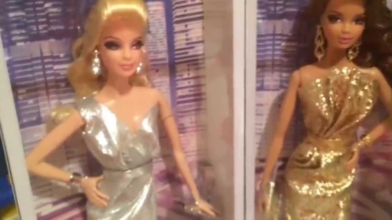 City shine barbie look and American girl doll