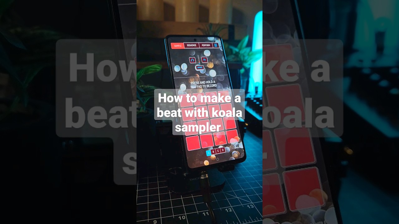 Как создать бит с помощью Koala Sampler #beats #lofihiphop #sampling #koalasampler