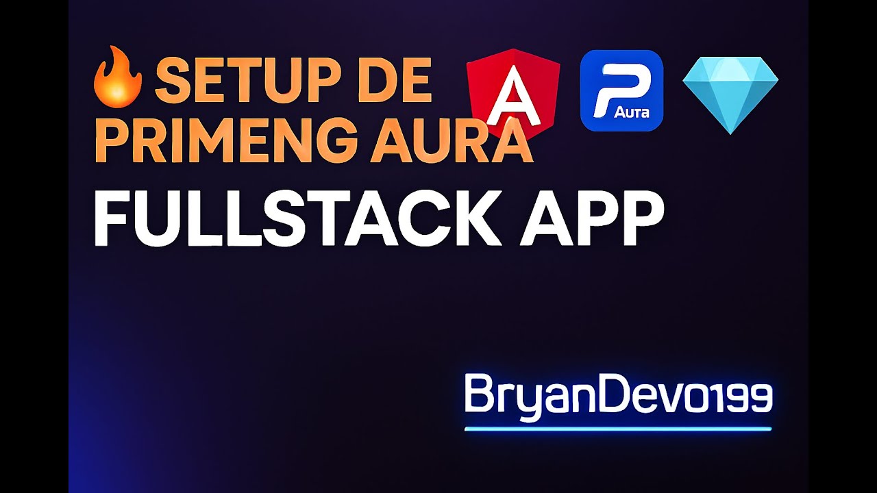 🔥 Setup de PrimeNG Aura en Angular 21 | Fullstack App