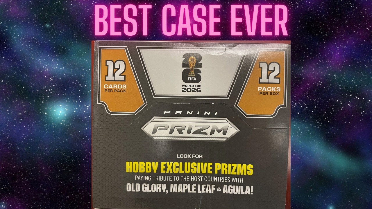 Insane 2026 Panini Fifa World Cup Prizm Hobby Case Break and Review