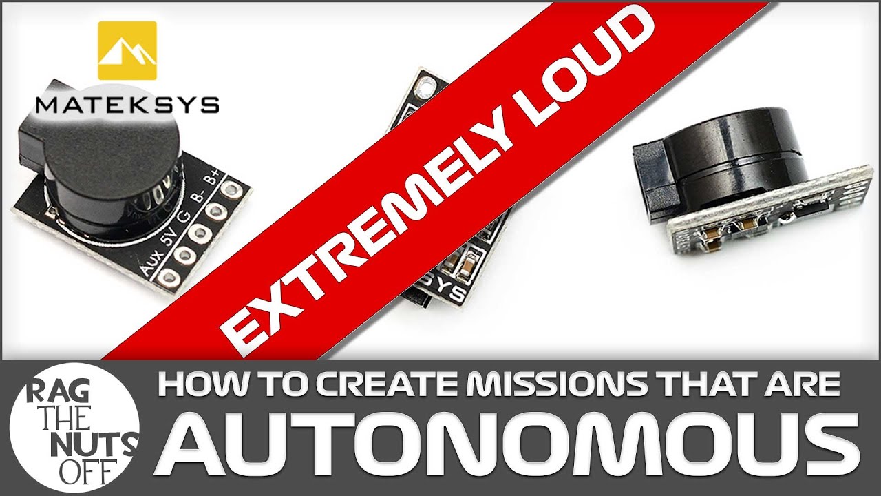 OBNOXIOUSLY LOUD - Meet the Matek Lost Model Alarm / Buzzer for iNav