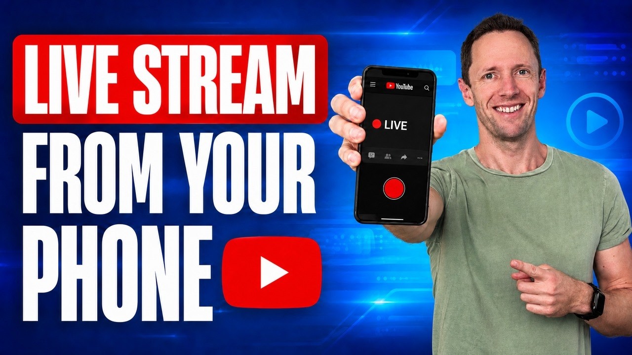 How to Live Stream on YouTube From Your Phone (COMPLETE Guide)