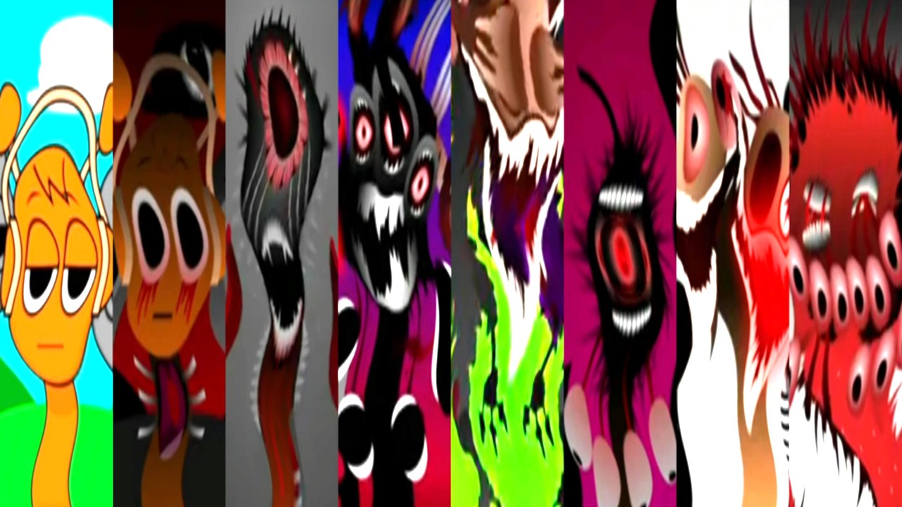 Incredibox Sprunki Oren Phase 1-70 But WAVE version 🌊