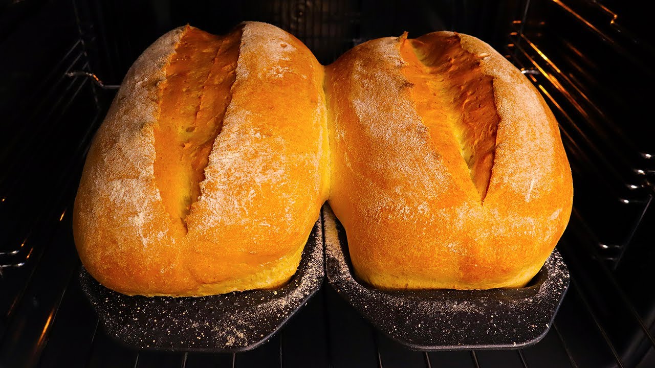 Brot in 5 Minuten. Ich kaufe kein Brot mehr. Omas Rezept. Brot backen.