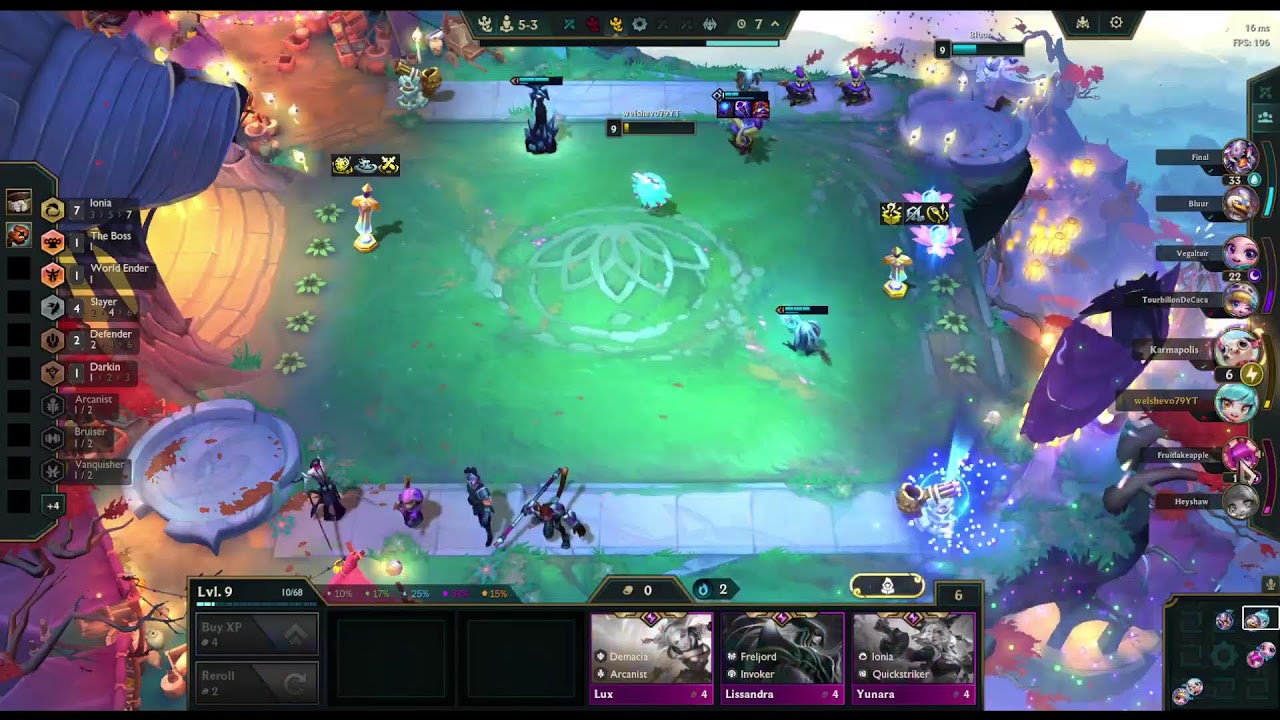 League Ranked