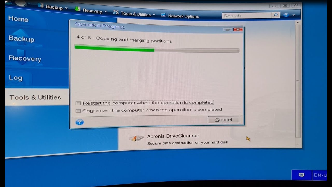 Clonado de discos SSD PCIe con Acronis True Image (velocidad extrema)