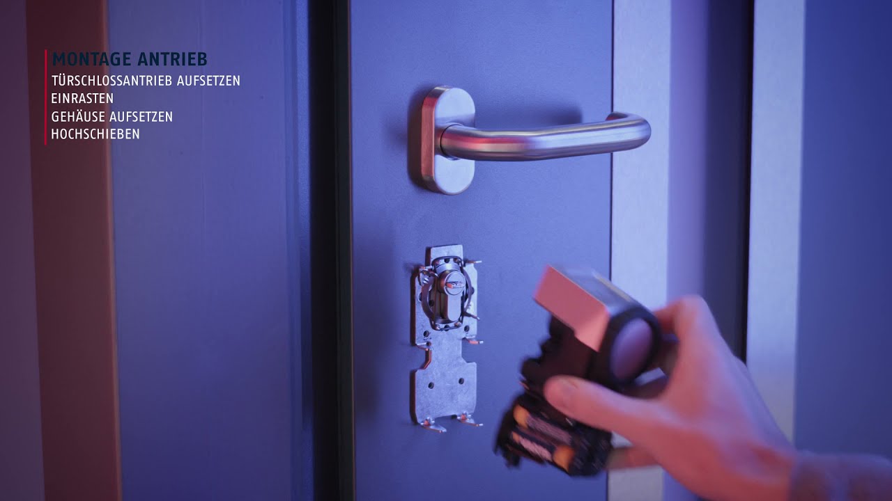 Montage | ABUS HomeTec Pro Bluetooth®-Türschlossantrieb