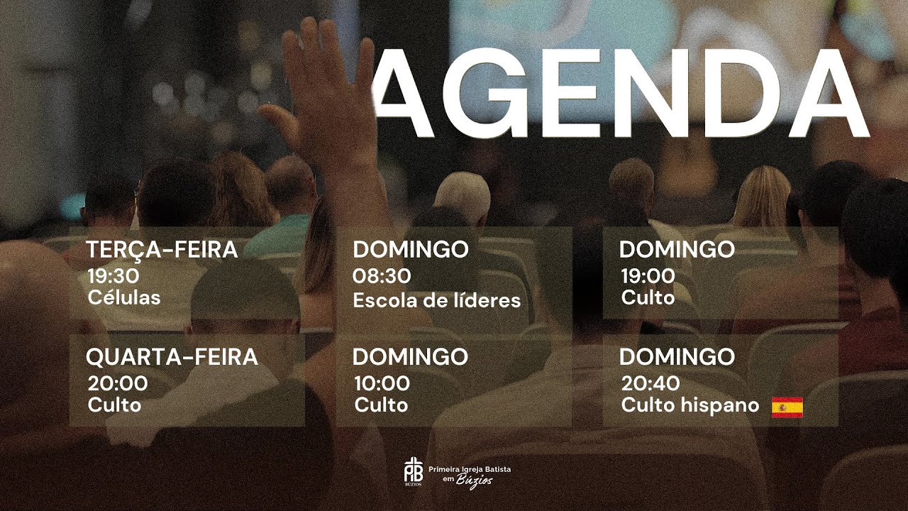 Pr.Pedro Salvador |  Domingo | 20:00h- 11/02/2026