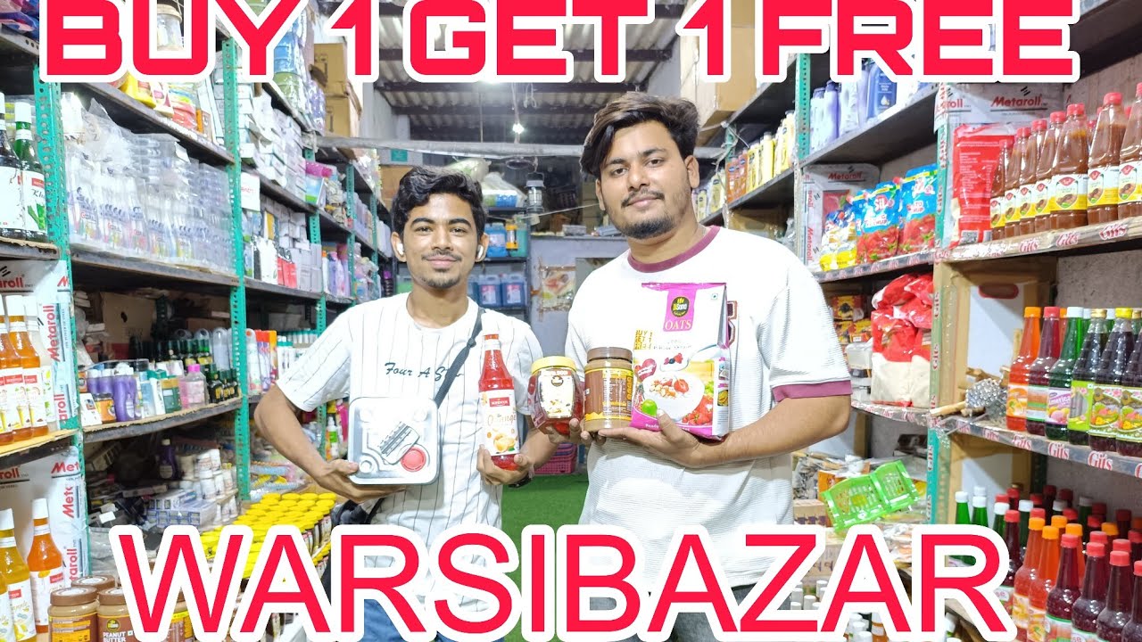 BUY 1 GET 1 FREE 🔥 FMCG PRODUCTS 🤗 #warsibazar #discountdiaries #wholesale #fmcg #ramzanshopping 