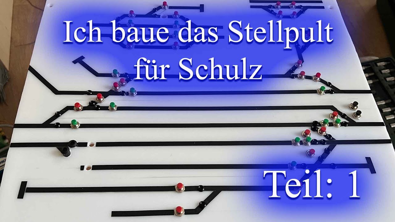 Ich baue ein Stellpult für Schulz Teil: 1