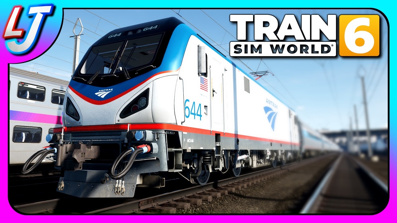 Train Sim World 6 - Amtrak ACS-64 Express Northeast Corridor (LIVE)