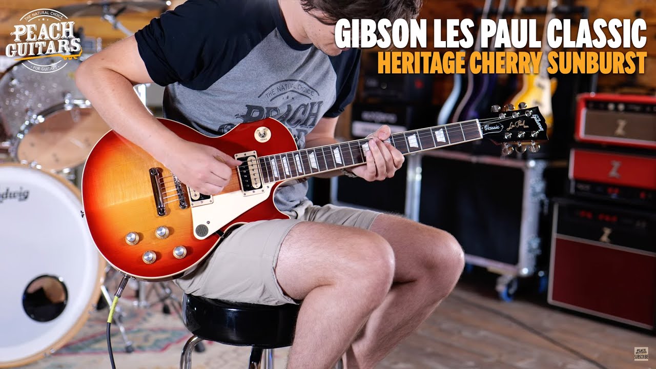 No Talking...Just Tones | Gibson Les Paul Classic - Heritage Cherry Sunburst