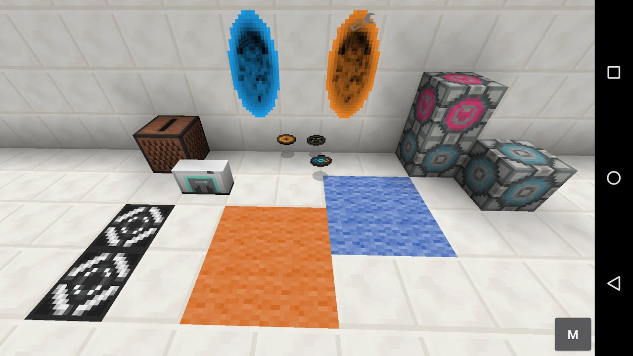 Portal 2 Mod - 0.12 mod update preview - Minecraft PE (Pocket Edition)