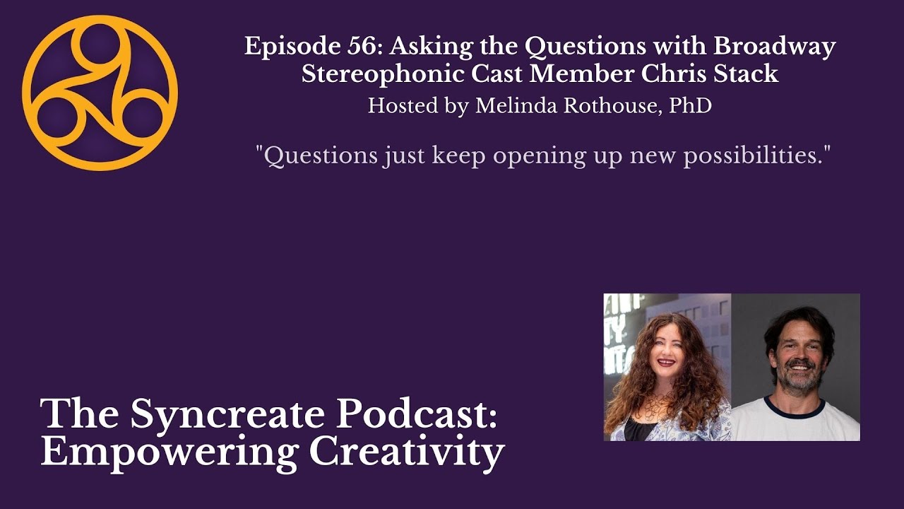 Syncreate Podcast Episode 56 [AUDIO]: Broadway Stereophonic Cast Member Chris Stack
