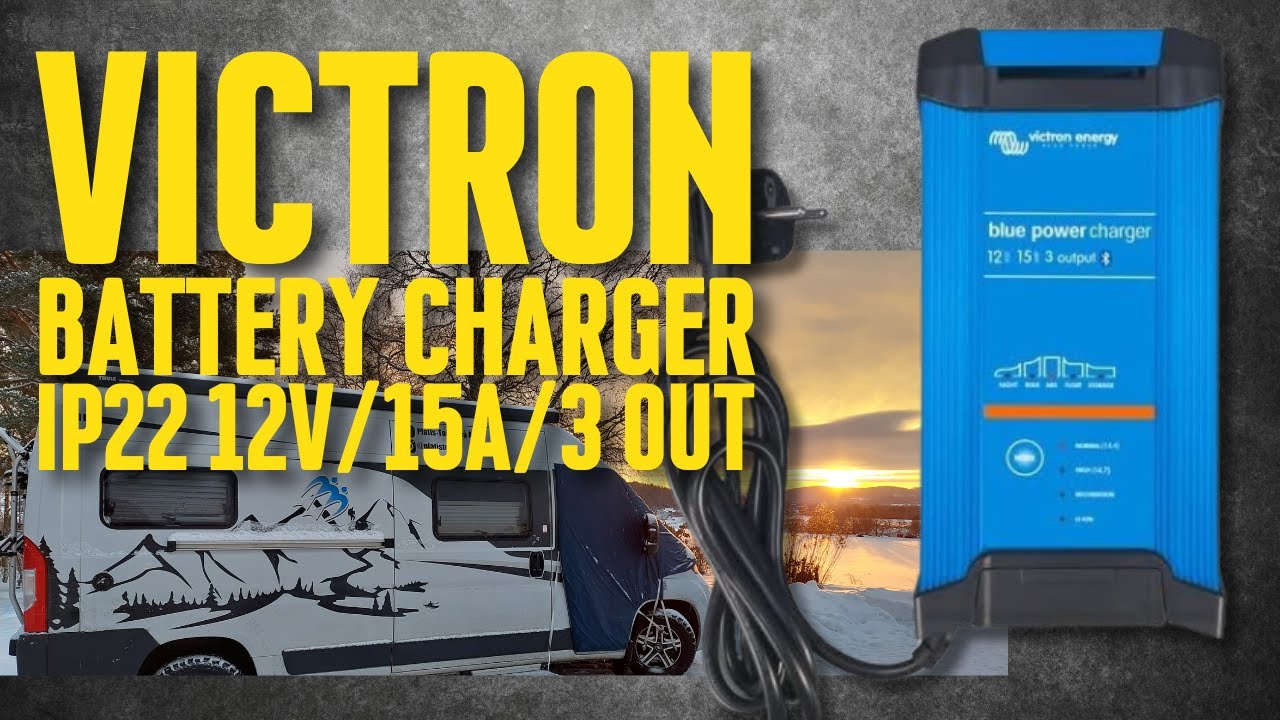 Irriterad Tobbe - Installation av Victron Energy IP22 12v/15A batteriladdare