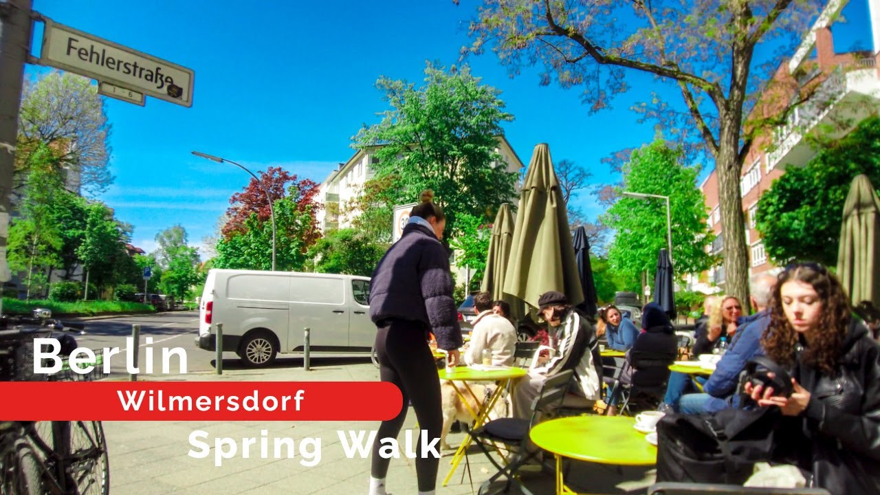 City Walk BERLIN - Wilmersdorf Spring Walk