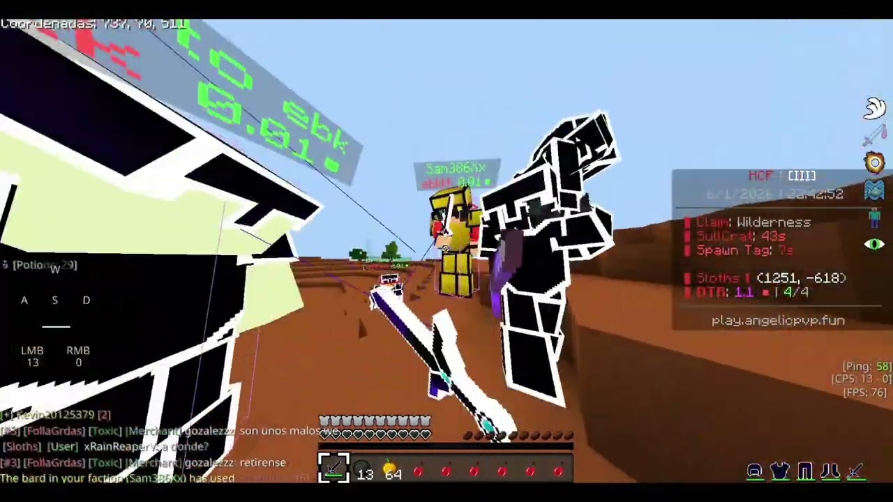 SERVER HCF BEDROCK-KILL MONTAGE AngelicHCF