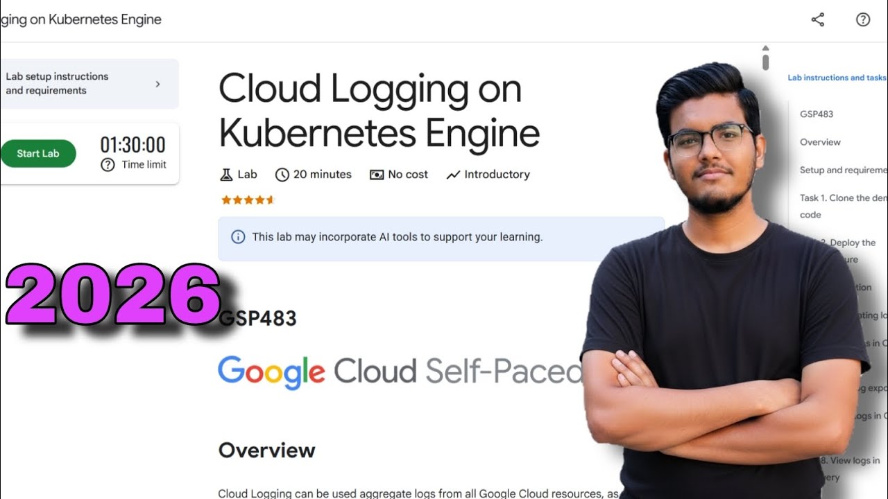 Cloud Logging on Kubernetes Engine Lab Solution | Google Cloud Skills Boost 2026