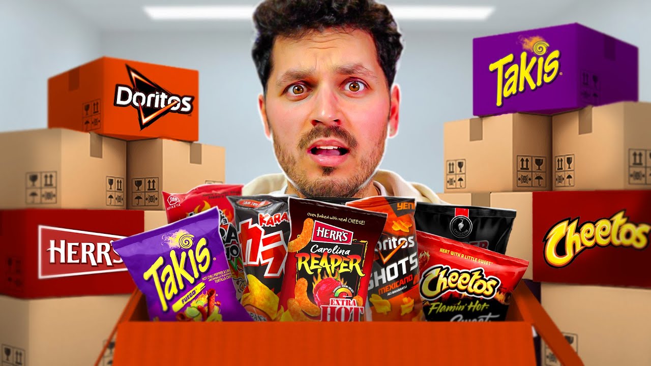 Je teste des snacks de TOUS les pays ! 🥵 (je suis surpris)