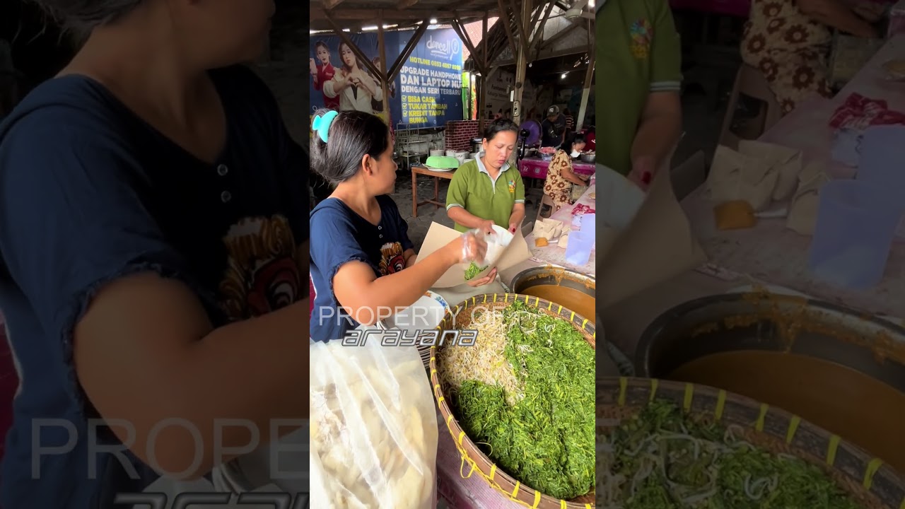 PECEL PUNTEN VIRAL TERENAK DI KETAMI ALA MBAK PENJUAL CANTIK KULINER RECOMMENDED KOTA TAHU #shorts