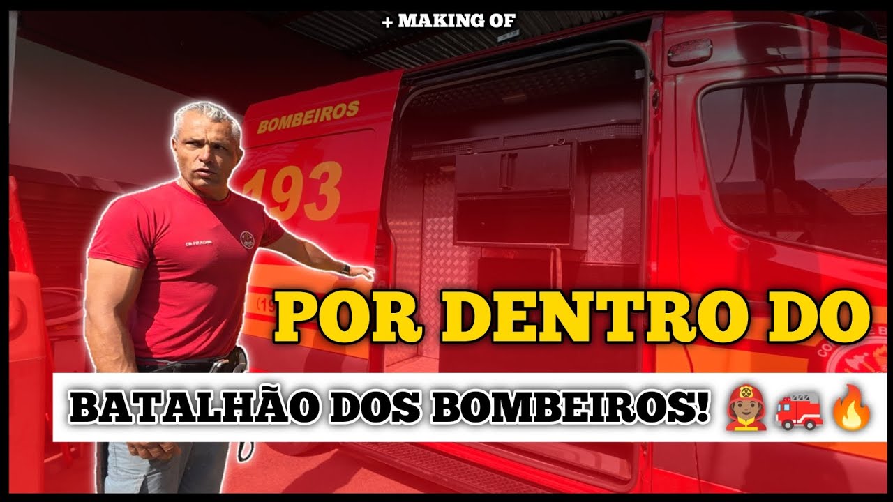 MAKING OF – CONHECENDO O BATALHÃO E O TRABALHO DOS BOMBEIROS - #ALPHABRAVOAPH