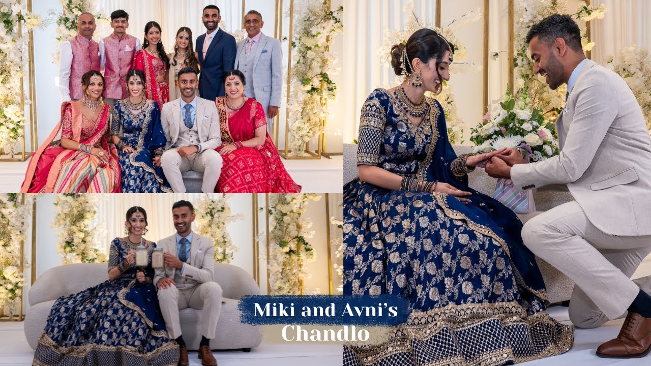 Miki and Avni's Chandlo and Sagai 💍 (Indian Engagement Ceremony) | 2025