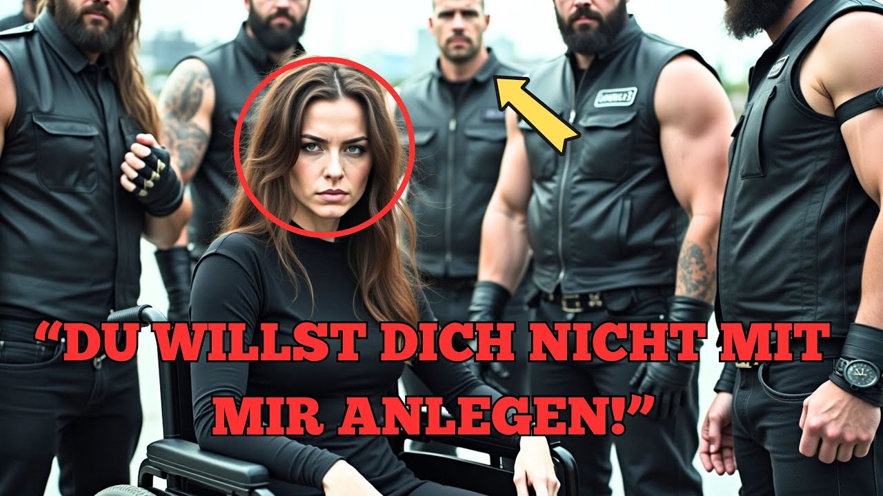 Biker Provozieren Veteranin Im Rollstuhl – Ahnungslos, Dass Sie Eine Profikillerin Ist!