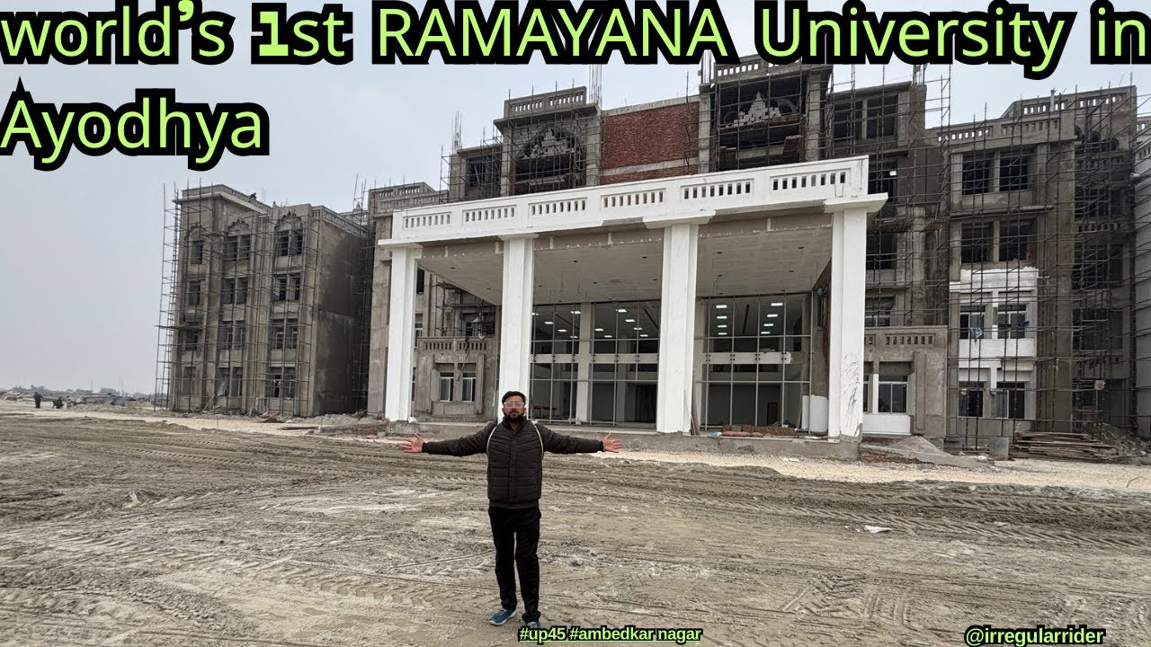 World's 1st Ramayan  University Ayodhya