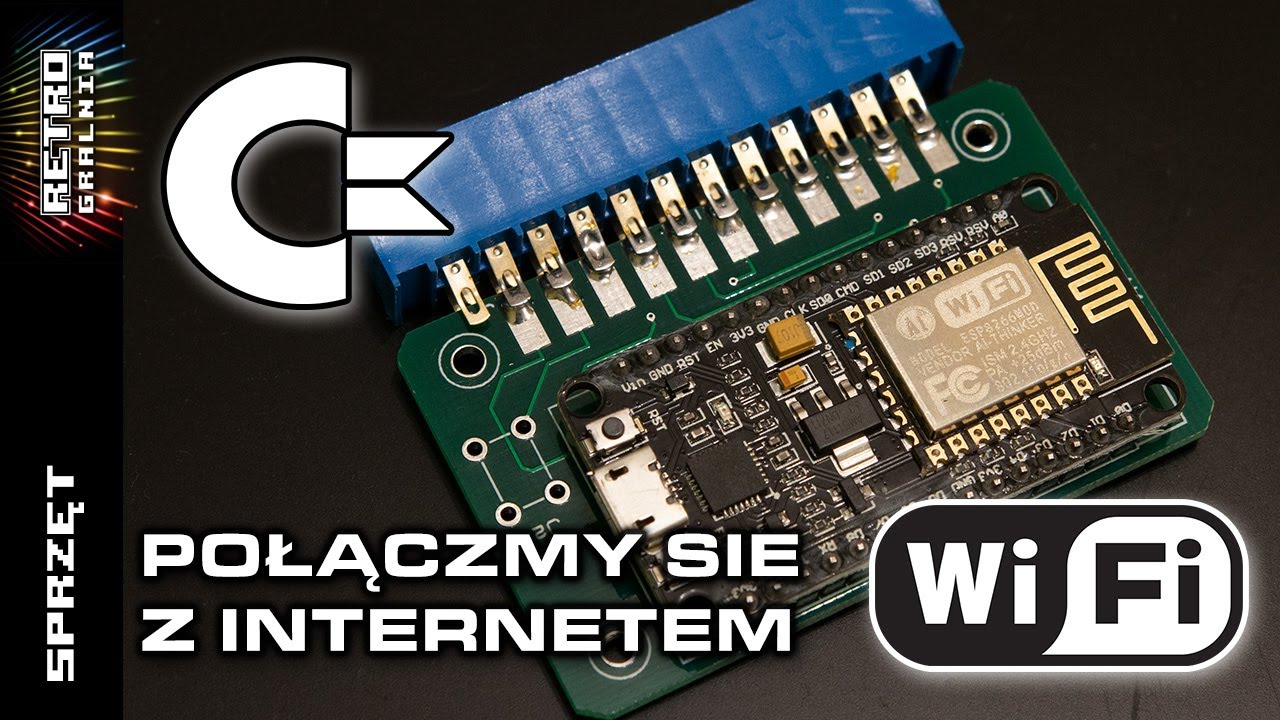 ⚙️ C64 Modem WiFi - Jak podłączyć starusienki komputer do WiFi?  (RG#397)