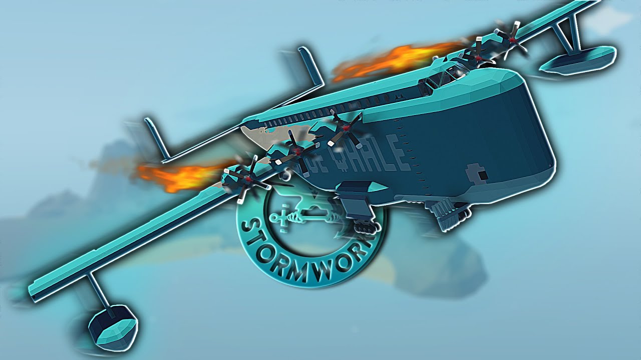 Esse AVIÃO parece uma BALEIA! StormWorks