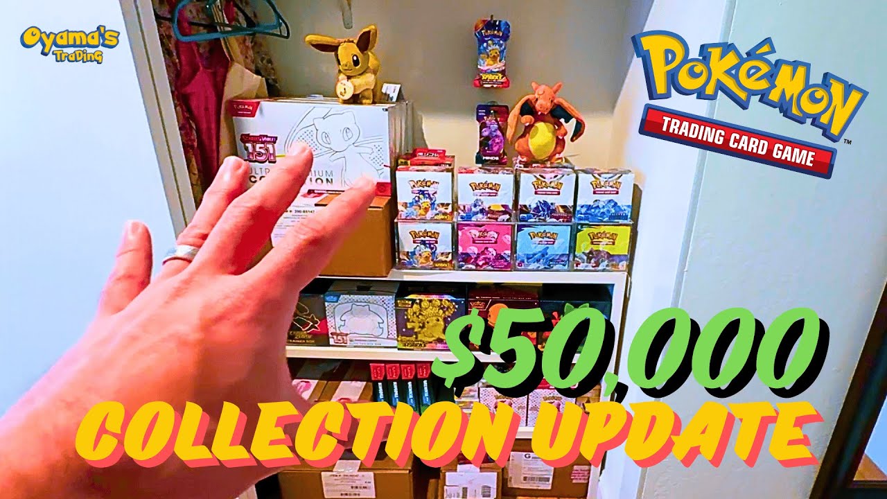 $50,000+ Pokemon Card Collection Tour