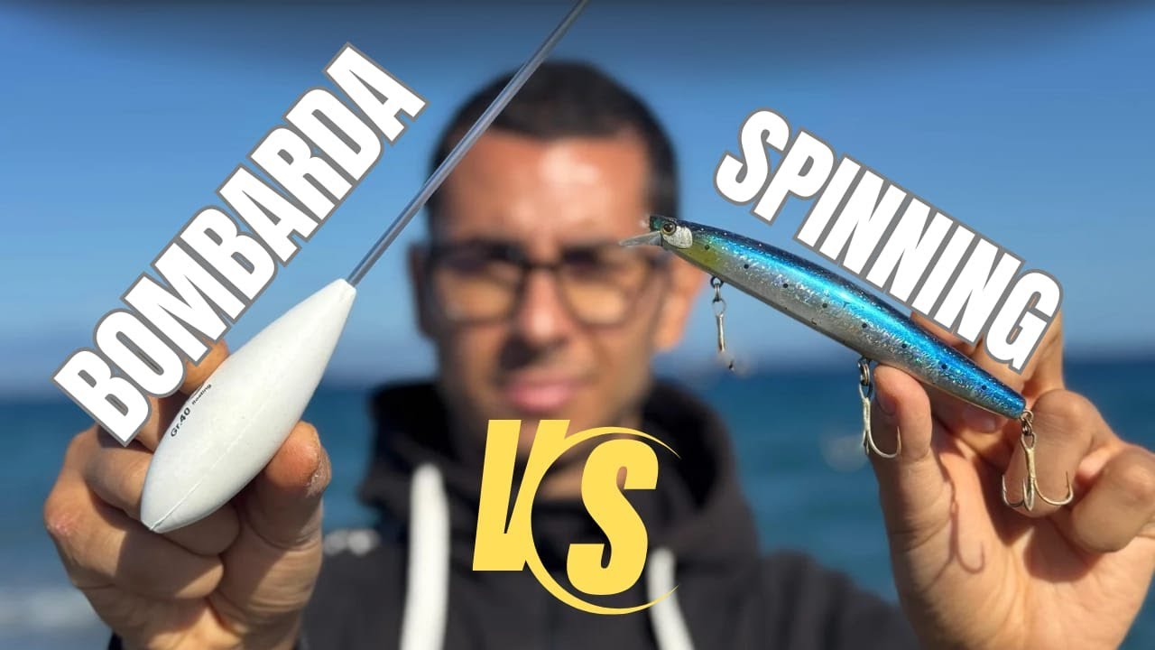 SPINNING vs PESCA con la BOMBARDA| Quale TECNICA è MIGLIORE?
