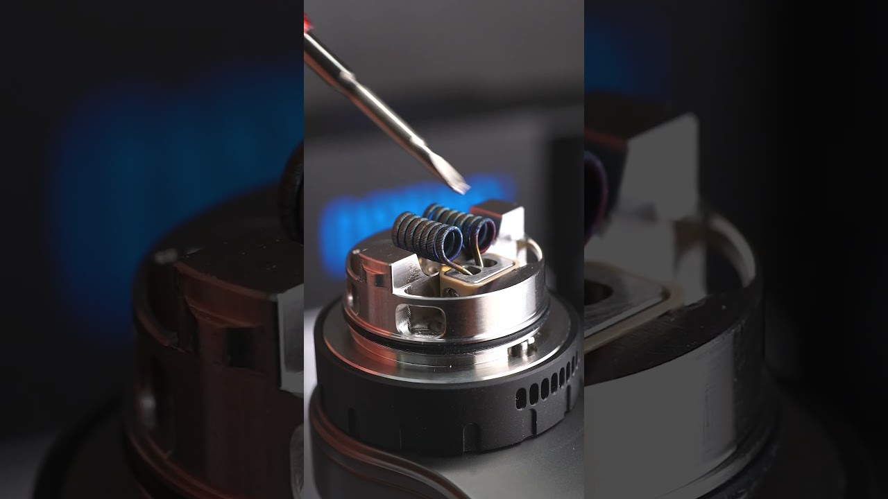 Dual Coil Build! Vaperz Cloud Osiris RTA! #shorts