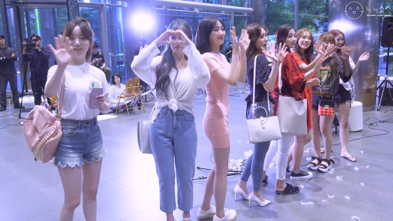 190625 러블리즈(Lovelyz) 퇴근길 직캠(Fancam) @더쇼(The SHOW)