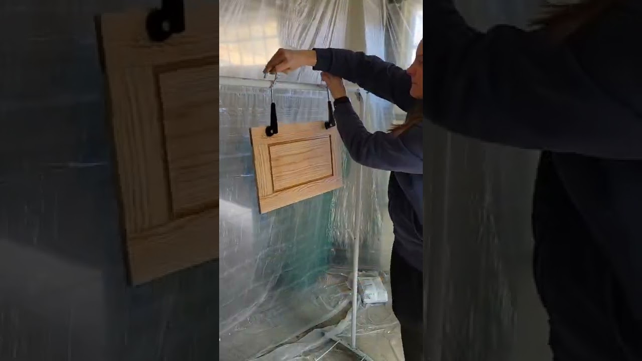 Best Tool To Paint Cabinet Doors FAST - Sure-Hook 360